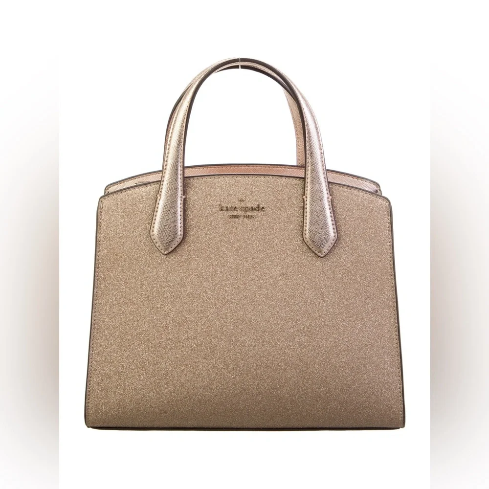 Kate Spade New York Glitter Tinsel Satchel in Pink - Like New R$329